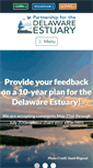 Mobile Screenshot of delawareestuary.org
